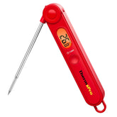 ThermoPro TP03B Bright Red Digital Meat Thermometer with Backlight